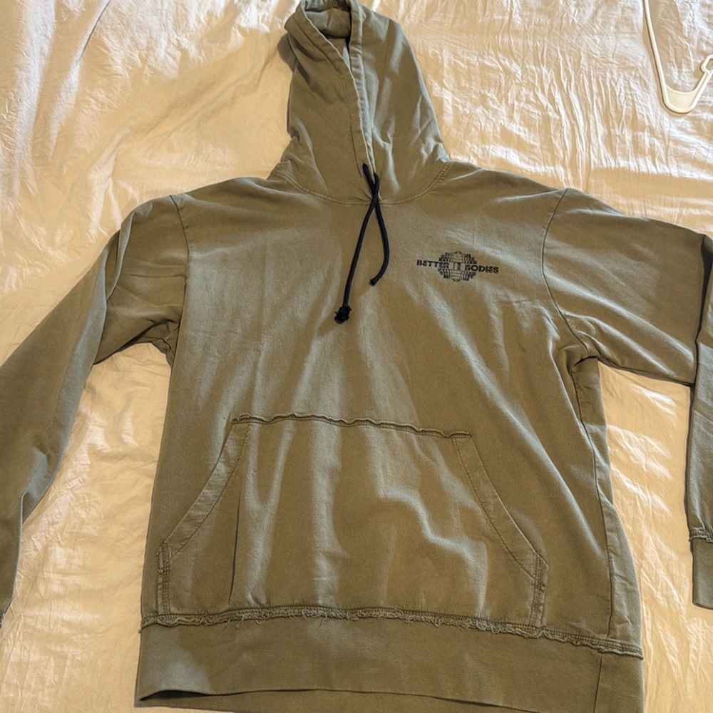Better bodies washed hoodie